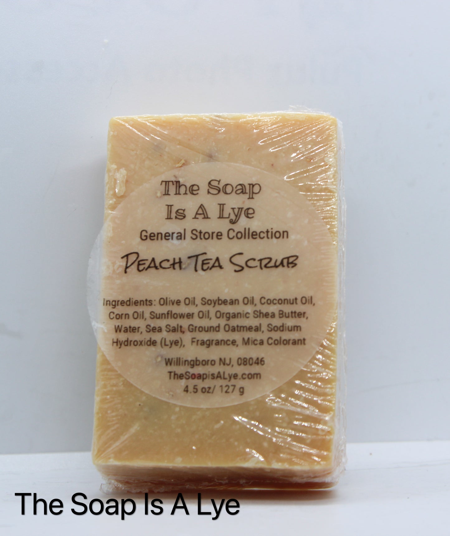 Peach Tea Scrub Soap