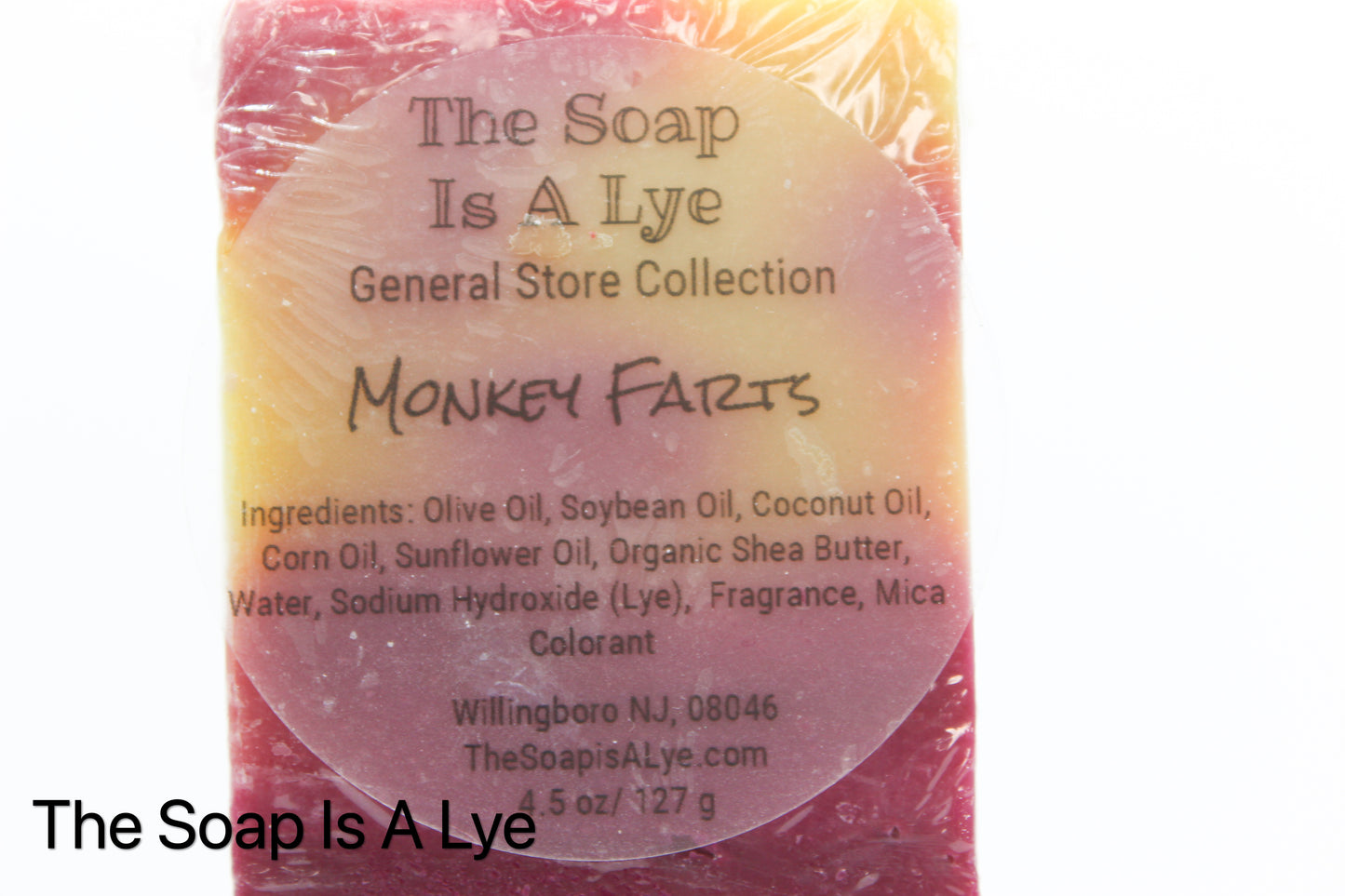 Monkey Farts Cold Process Soap