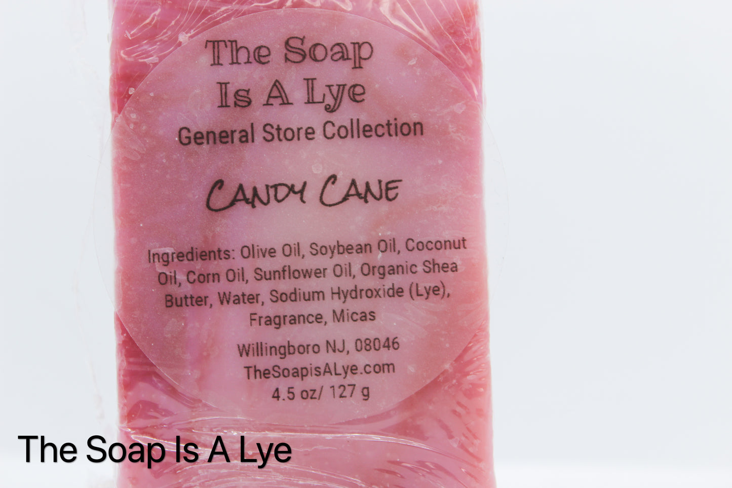 Candy Cane Cold Process Soap