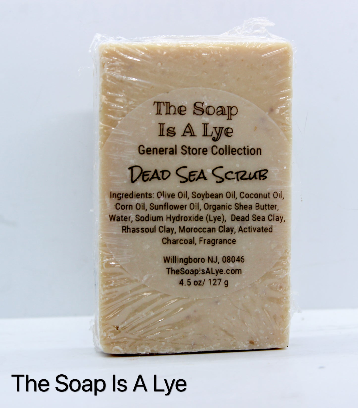 Dead Sea Mud Scrub Soap