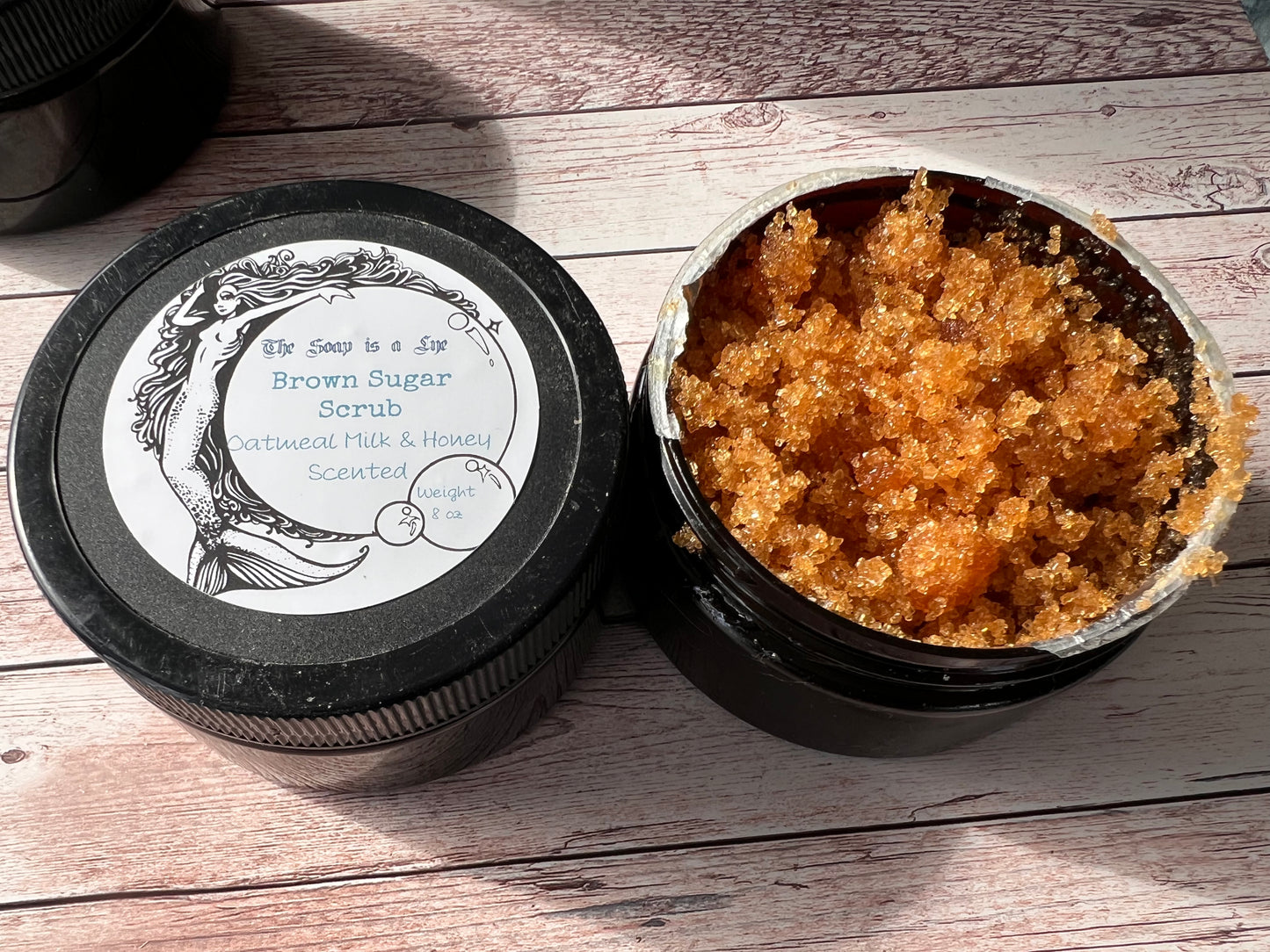 Oatmeal Milk and Honey Brown Sugar Scrub - 8 oz containers